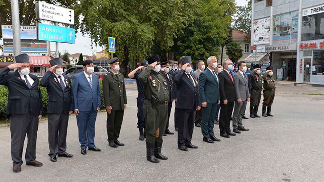 19 Eylül Gaziler Günü Hendek’te Kutlandı