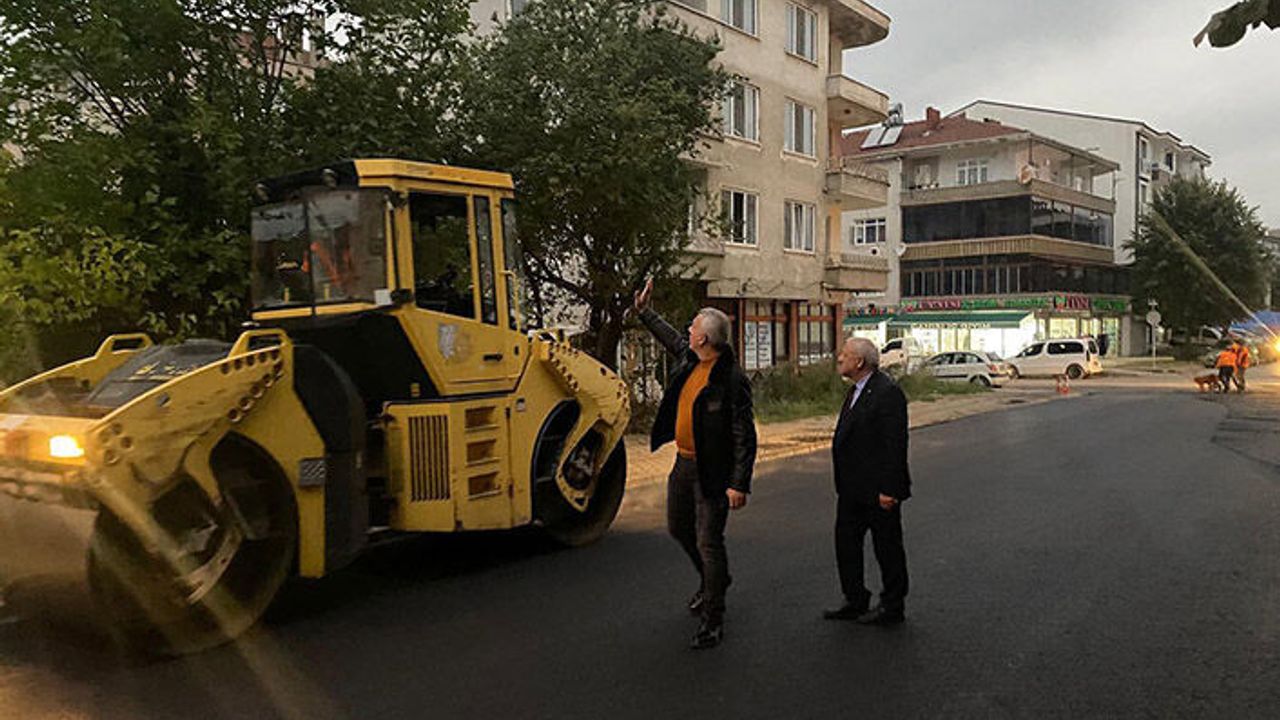 Bir Sokak Daha Sıcak Asfaltla Buluştu