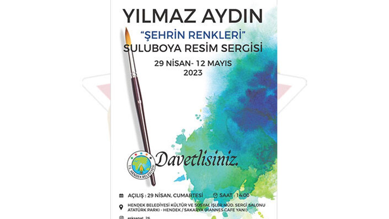 Şehrin Renkleri Adlı Resim Sergisi Sanatseverlerle Buluşuyor