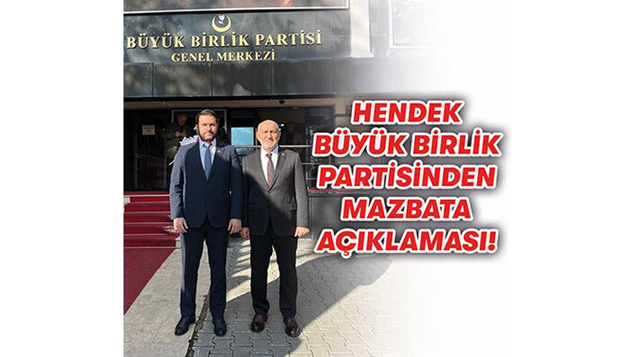 Kenar Mazbata Süreci İçin Açıklama yaptı