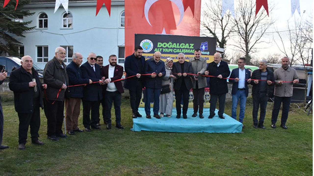 Hendek’te 2 Mahalle Daha Doğalgaza Kavuştu