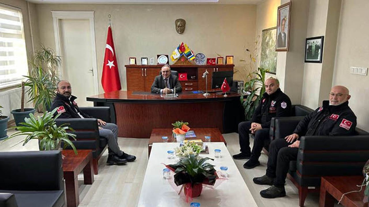 SAKE’den Kaymakam Acır’a Ziyaret