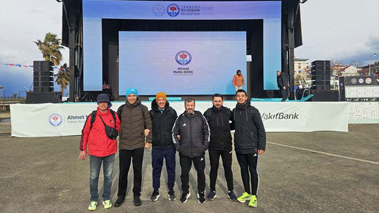 Hendekli atletler Trabzon Yarı Maratonu'nda