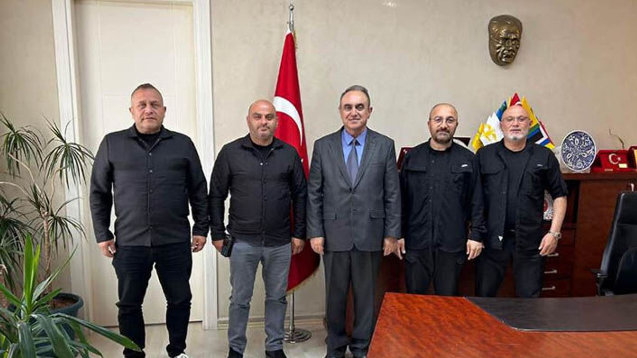 Sake’den Hendek Kaymakamı Halil İbrahim Acır’a Ziyaret