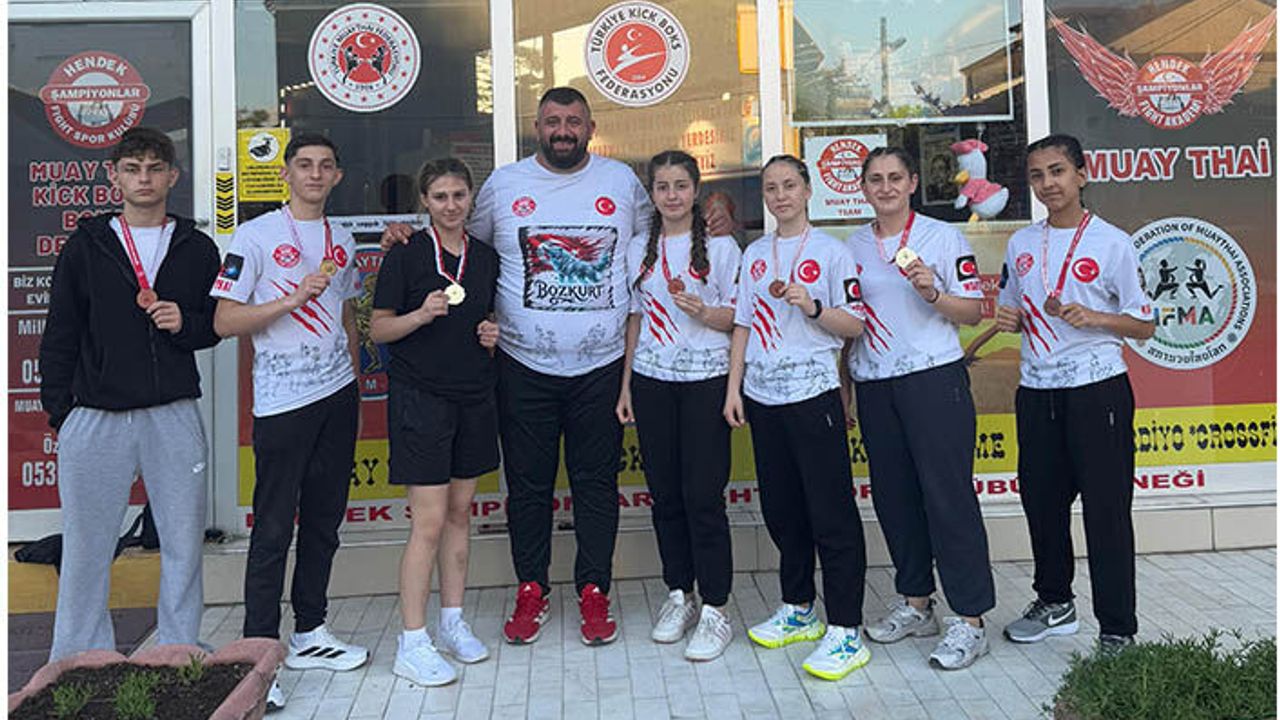 Hendek Şampiyonlar Fıght Spor Kulübü'nden Büyük Başarı