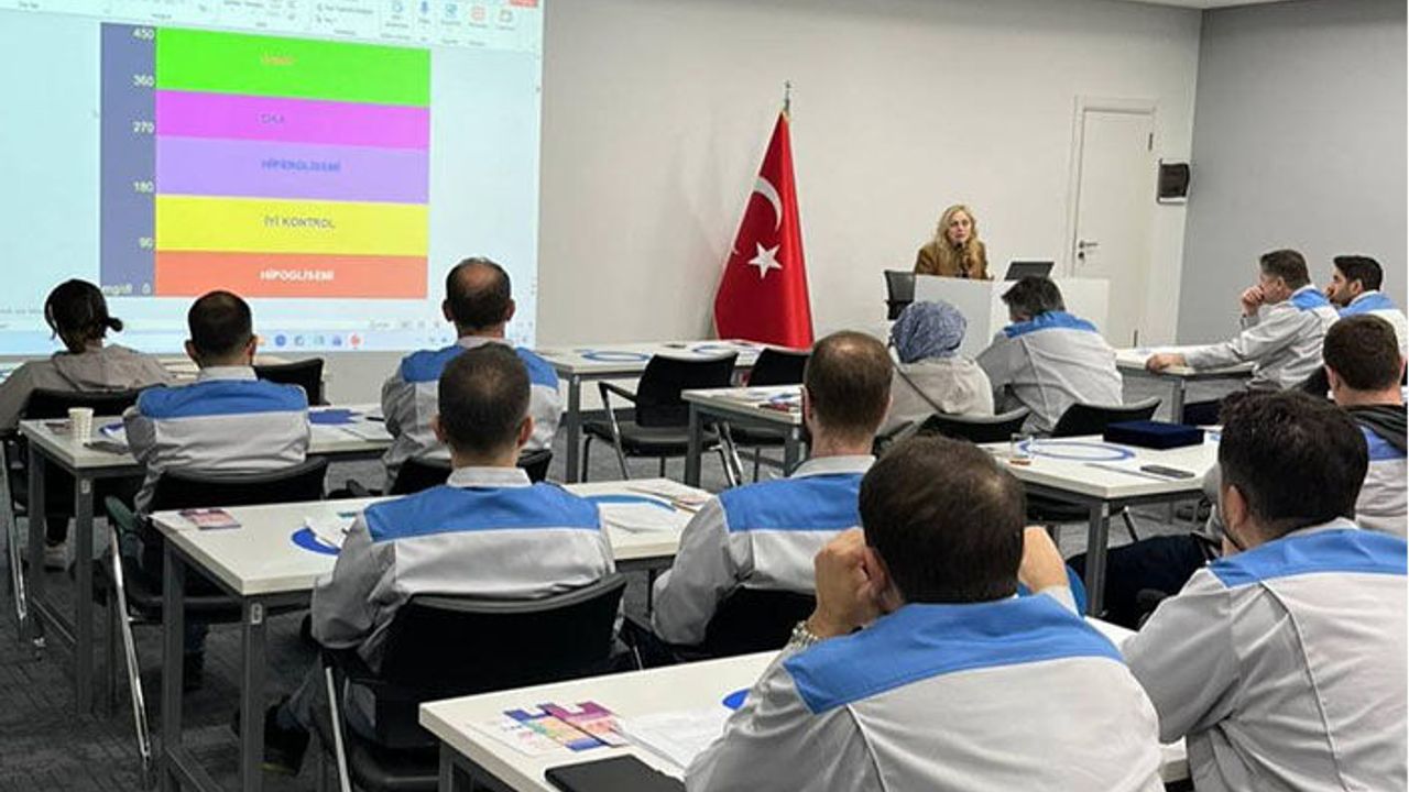 Fabrika Çalışanlarına Mavi Halka İle Diyabet Farkındalığı