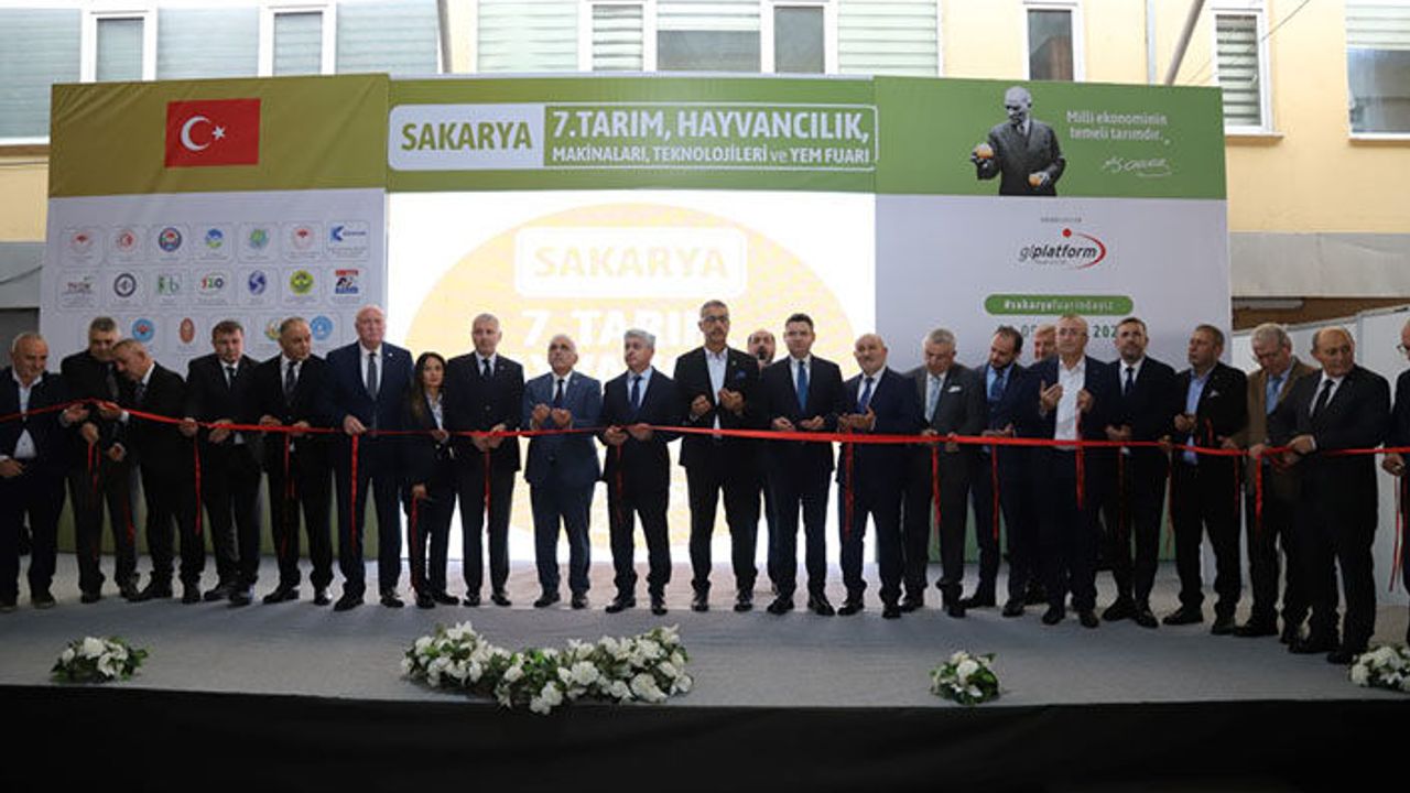 Sakarya 7. Tarım, Hayvancılık Fuarı Hendek’te Kapılarını Açtı