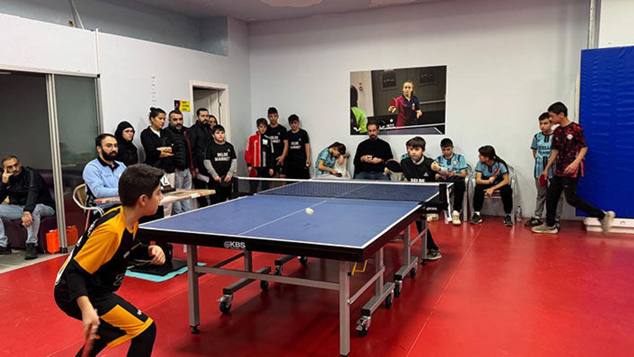 Hendek’te Masa Tenisi Müsabakaları İlçe Birinciliği Yapıldı