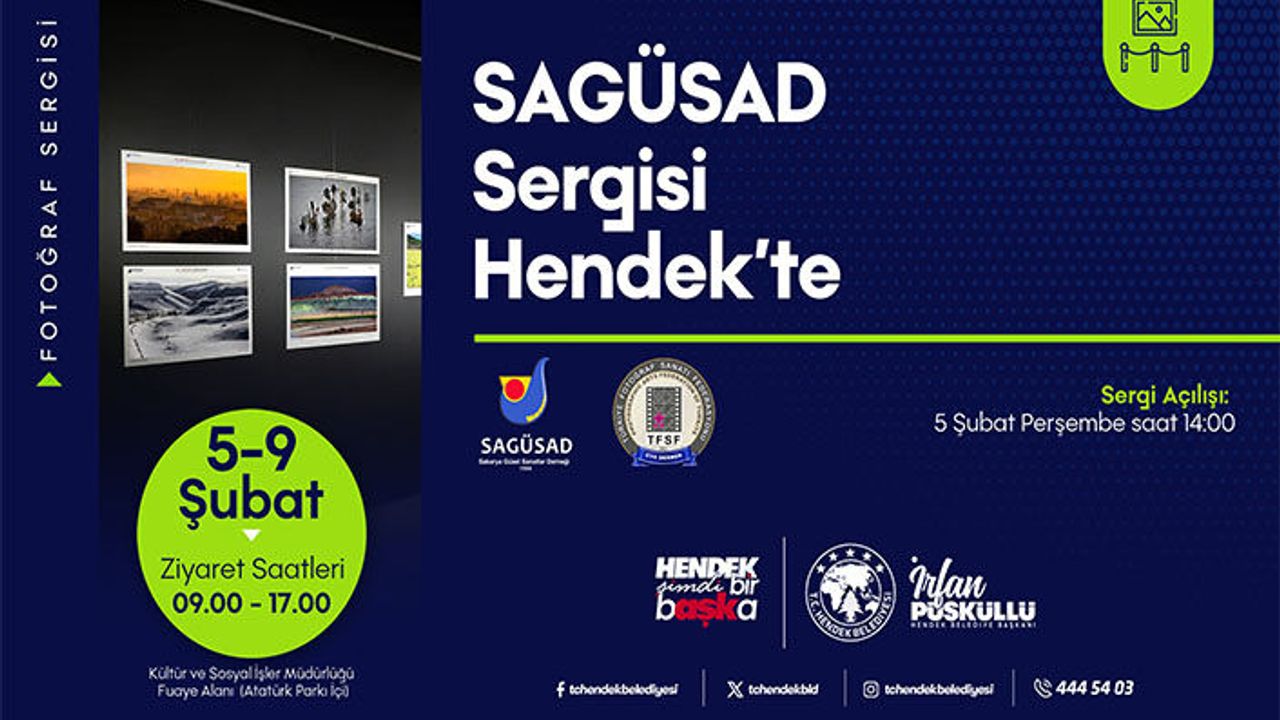 Sagüsad Fotoğraf Sergisi Hendek’te Sanatseverlerle Buluşacak