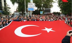 Hendek'te 19 Mayıs Halk yürüyüşü