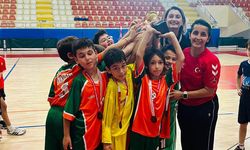 Hendek’te Minik erkek hentbol il birinciliği İçin Mücadele Etti