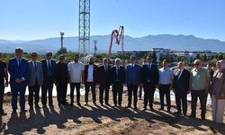 Hendek Protokolü Adalet Sarayı İnşaat Alanında İncelemelerde Bulundu