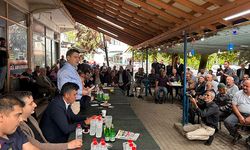 İlçe Protokolü Ortaköy’de Vatandaşlarla Buluştu