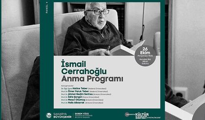 Etkinlikler İsmail Cerrahoğlu Paneli İle Devam Edecek