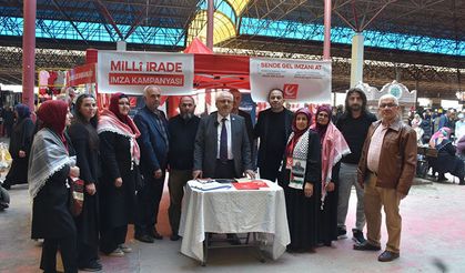 Yeniden Refah Partisi’nden İmza Kampanyası