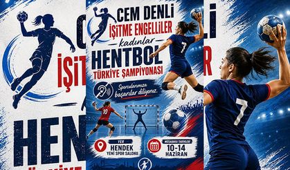 Hendek’te İşitme engelliler kadınlar Türkiye şampiyonası