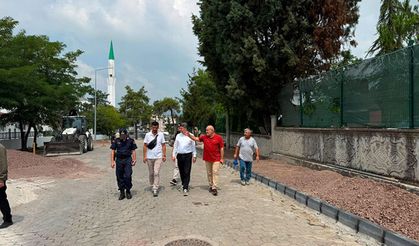 Başpınar Mahallesi’nde Çevre Düzenleme Çalışmaları Sürüyor