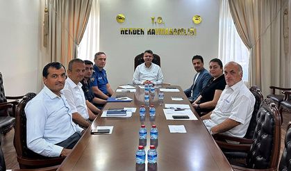 Hendek’te KPSS Koordinasyon Toplantısı