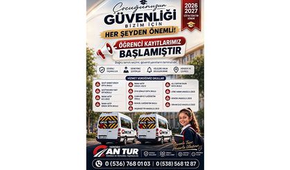 Hendek’te Can Tur Öğrenci Servis Kayıtları Başladı
