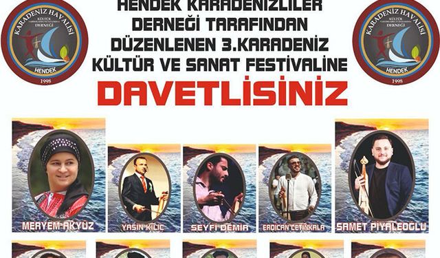 Kültür ve Sanat Festivali’ne Davet
