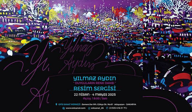 Yılmaz Aydın’dan Ritmin ve Rengin İzinde