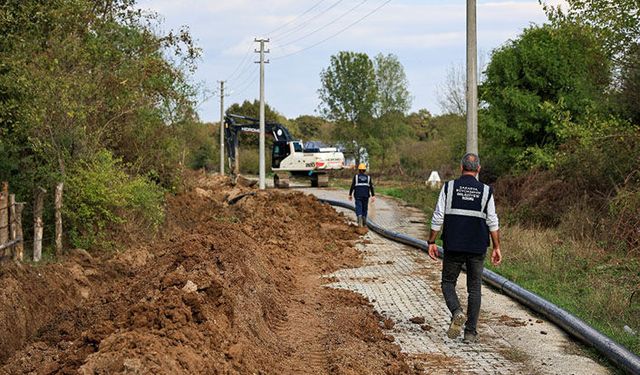 Hendek’te Kesintisiz İçme Suyu Taşıyacak Hat Devreye Alınıyor