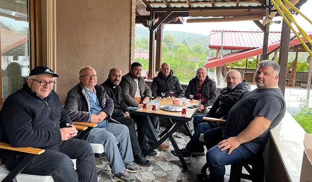 Muhtar Pehlivan Gazetecileri Misafir Etti