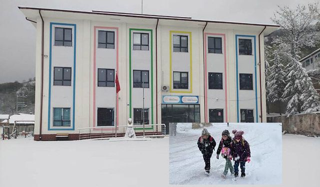 Hendek’te 18 Mahalleye Taşımalı Eğitme Kar Tatili