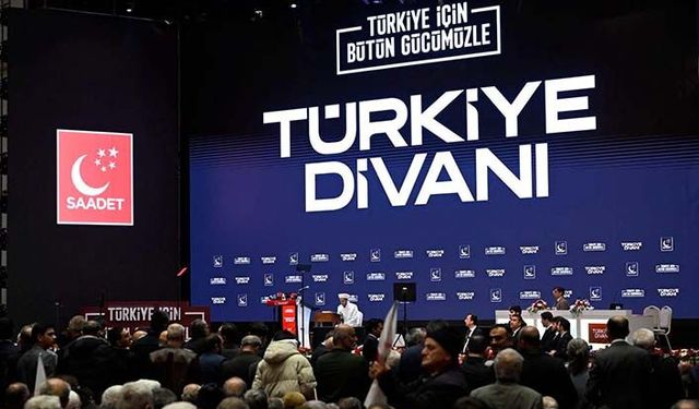 Saadet Partisi Hendek İlçe Teşkilatı Türkiye Divanına Katıldı