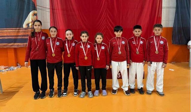 Hendekli Karatecilerden 36 Madalya