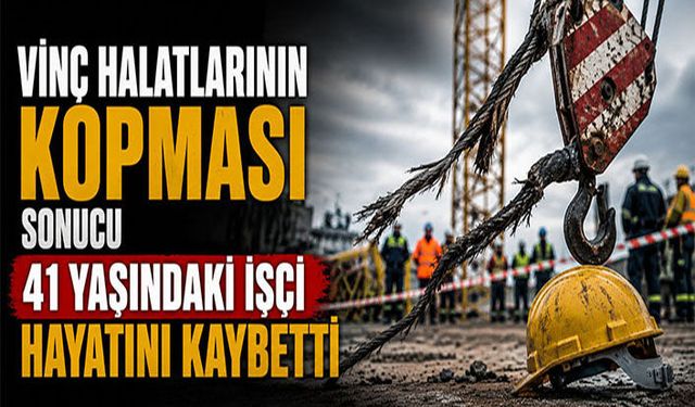 Hendek 2.OSB’de Vinç Kazası, 1 Ölü, 1 Yaralı