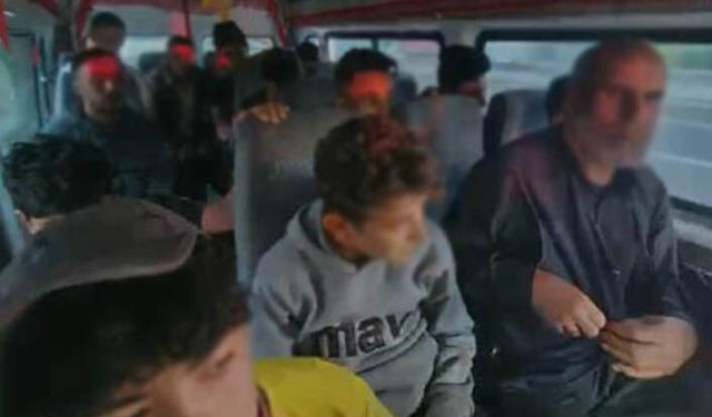 Hendek’te Göçmen Kaçakçılığı Operasyonu, 15 Suriyeli Yakalandı