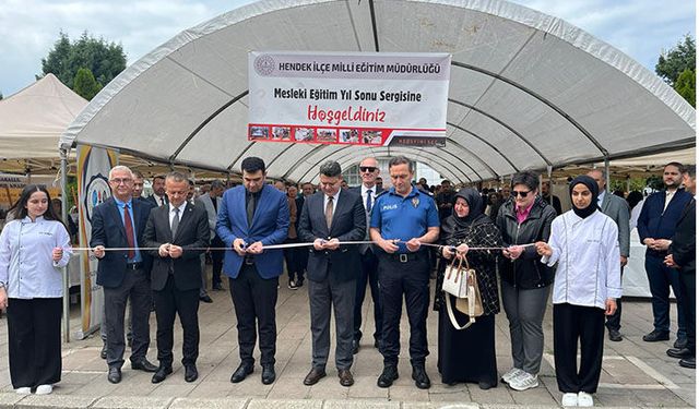 Mesleki Eğitim Yıl Sonu Sergisi Açıldı
