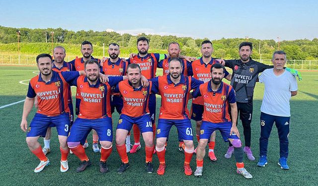 Kuvvetli İnşaat, Yeniyayla Muhtarlığı’nı Tek Golle Mağlup Etti
