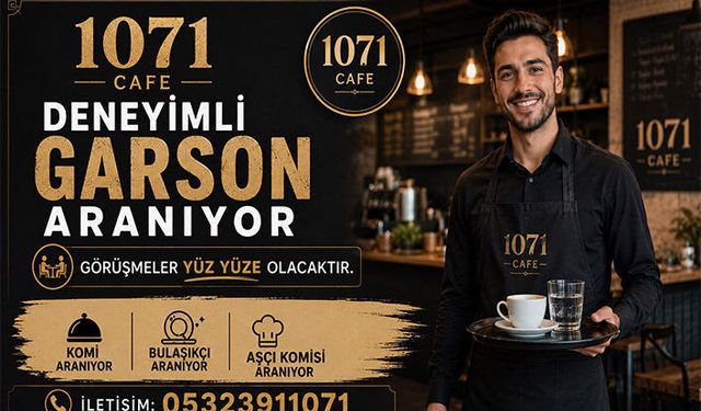 1071 Cafe Çalışma Arkadaşları Arıyor