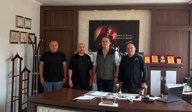 SAKE’den Hendek Orman İşletme Müdürü Hasan Karakaş’a Hayırlı Olsun Ziyareti