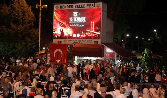 15 Temmuz’un 10. Yılında Hendek’ten Birlik ve Beraberlik Mesajı