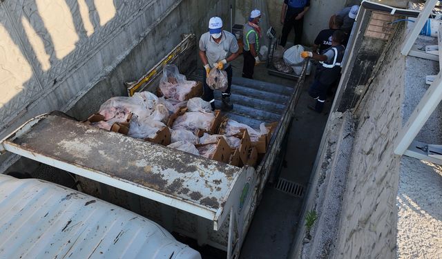 Hendek’te 5,5 Ton Kaçak Sucuk Ele Geçirildi