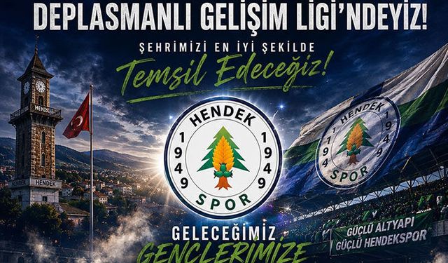 Hendekspor U14 ve U15 Deplasmanlı Gelişim Ligi’nde