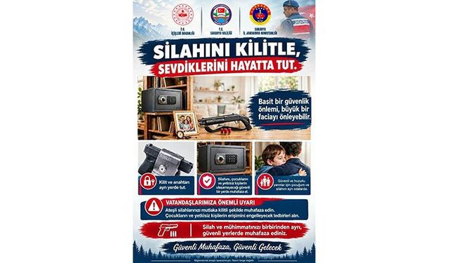 Jandarma’dan Ateşli Silah Uyarısı, 17 Bin 195 Vatandaşa Bilgilendirme