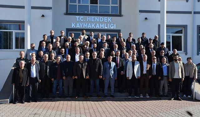 Muhtarlar Günü Hendek’te Törenle Kutlandı