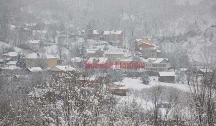 DİKMEN'DE KAR MANZARALARI 2015