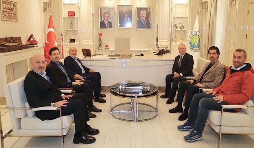 MÜSİAD heyetinden  Başkan Püsküllü’ye ziyaret