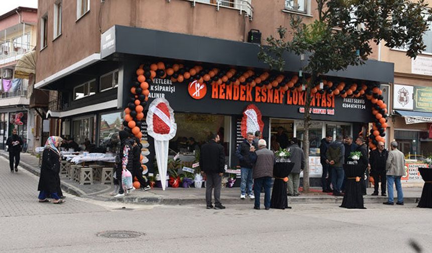 Hendek Esnaf Lokantası Açıldı