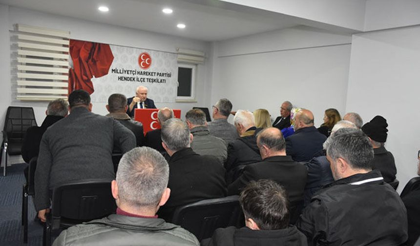Hendek’te Başbuğ Türkeş’i Anma Programı
