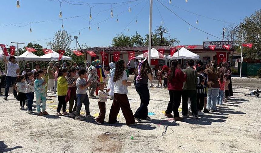 Akpınar Mahallesinde 23 Nisan Coşkusu