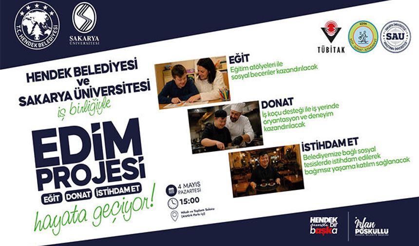 Edim Projesi Hayata Geçiyor