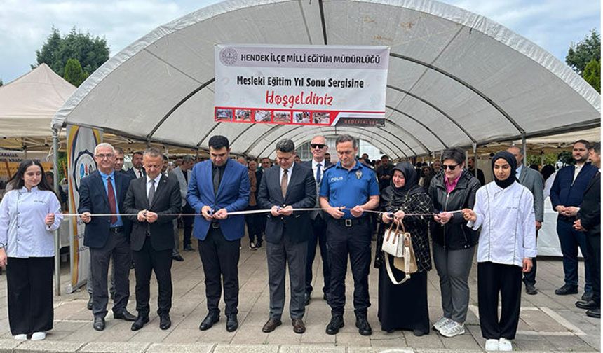 Mesleki Eğitim Yıl Sonu Sergisi Açıldı