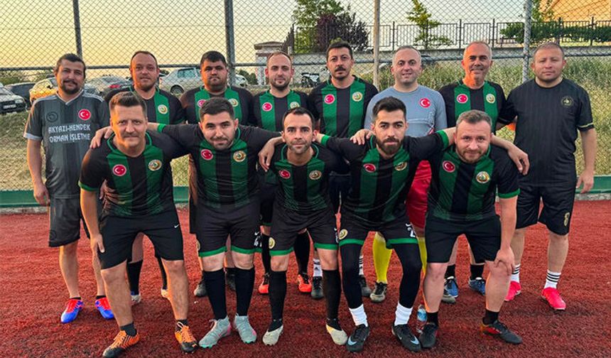 Orman İşletme Müdürlüğü 3 Golle Kazandı
