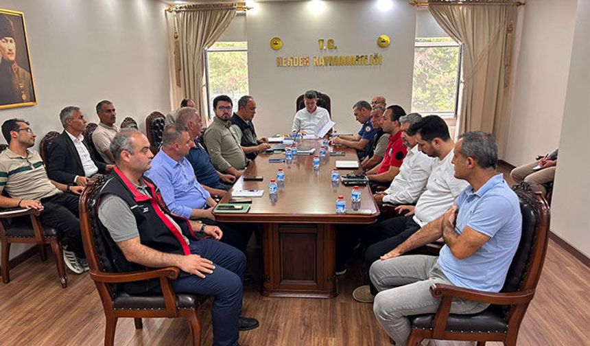 Hendek’te Orman Yangınları Önleme ve Mücadele Komisyonu Toplandı